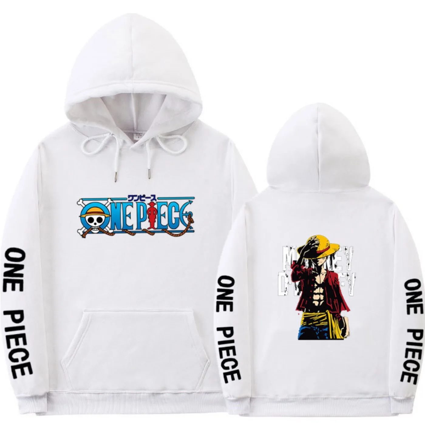 

Осенне-зимняя анимация ONE PIECE, мужской и женский повседневный свитер, флисовая одежда для родителей и детей, толстовка с капюшоном, куртка