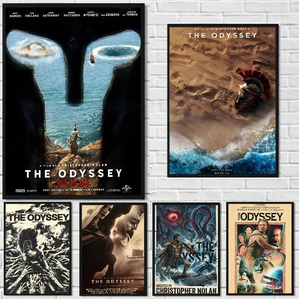 Cine film Literature The O-Odyssey Homer Fashion Poster Art Canvas Prints Painting Wall Art Pictures for Living Room Decoration