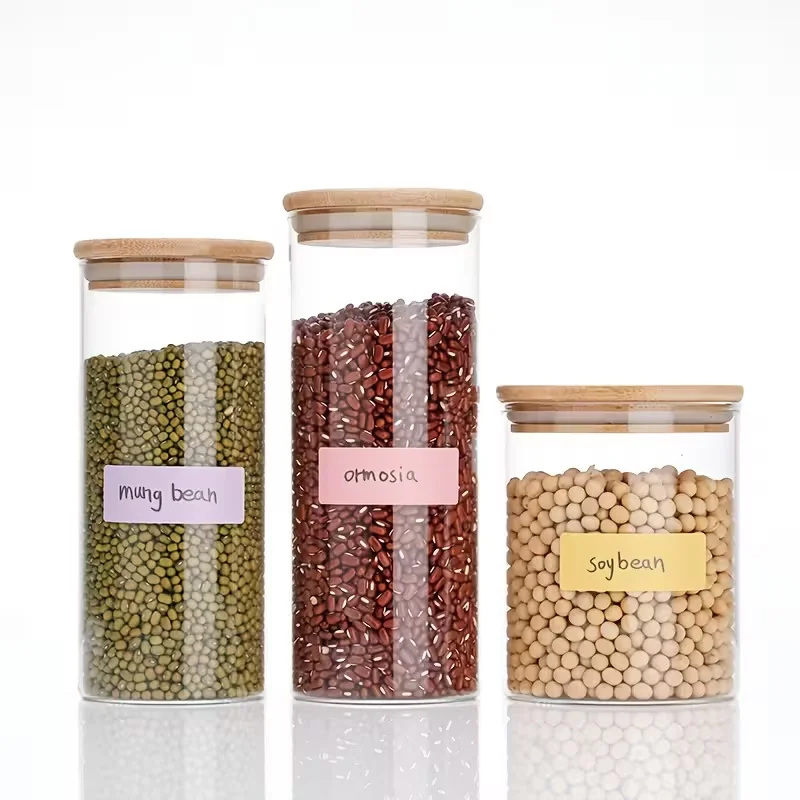 For Office & Packaging: Roll of 100 Self-Adhesive Kraft Paper Labels for Handwriting & Classification