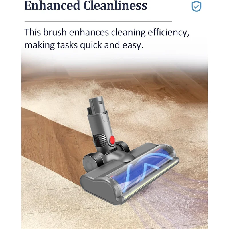 

Горячие детали с прямым приводом, насадка для пылесоса Dyson V6 DC58 DC59 DC62 DC72 со светодиодными пылезащитными лампами для пылесоса