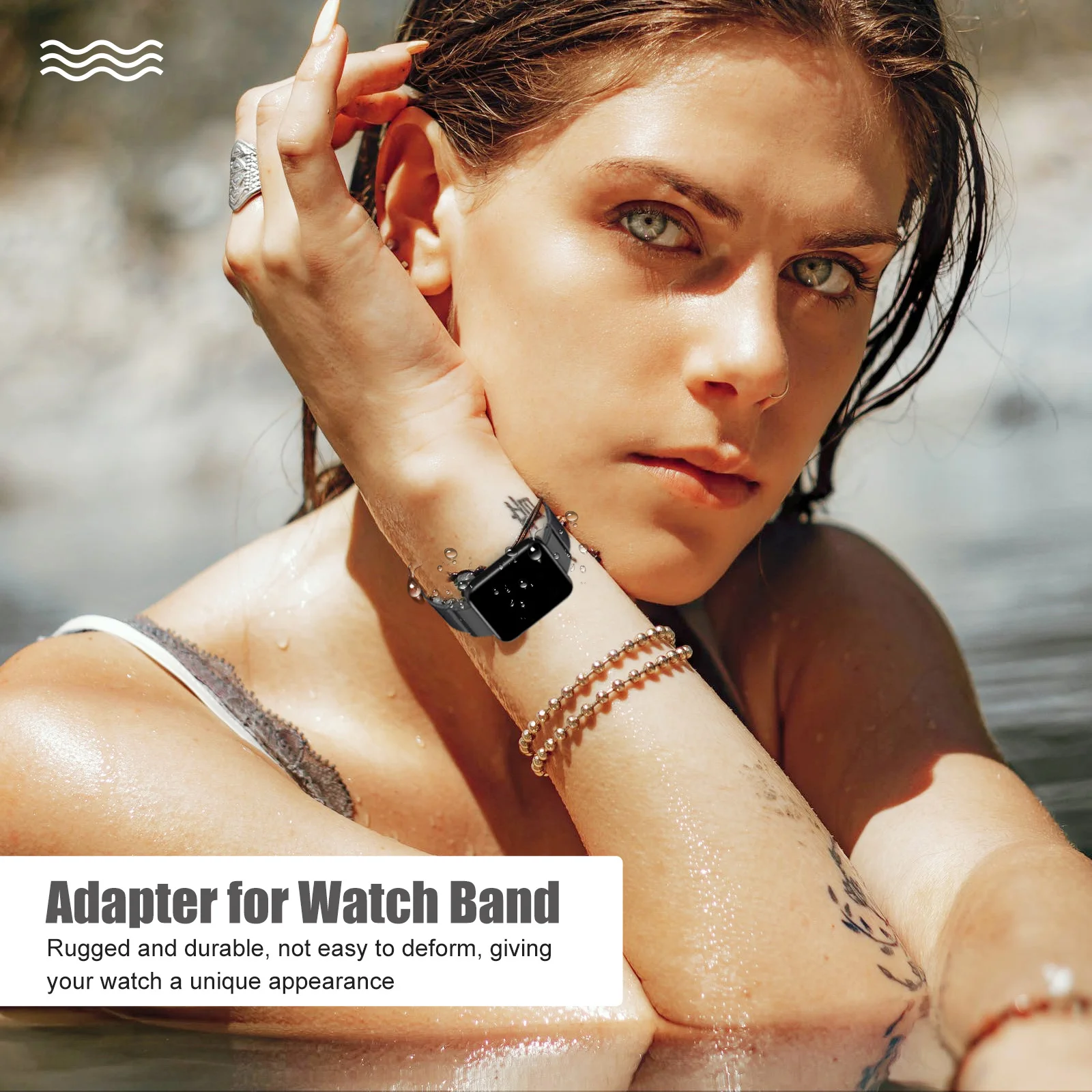 Connecteur de bracelet de montre en métal, Structure robuste, ajustement parfait, sans espaces, connexion lisse, fourniture de connexion de bracelet de montre, idéal, 2 pièces