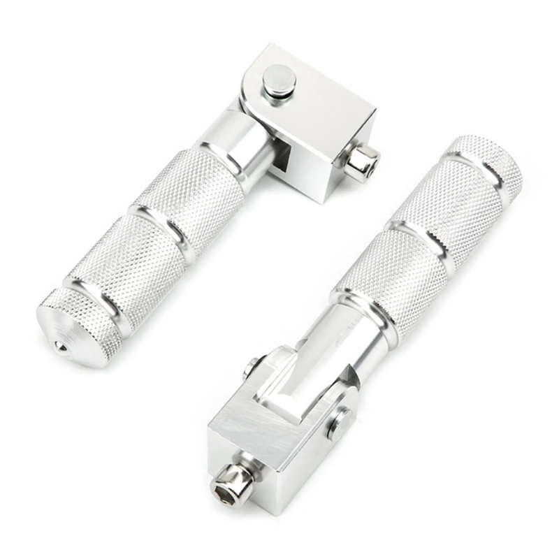 1 Pair Motorcycle Modification Accessories Motorcycle Aluminum Foot Pegs Dropship