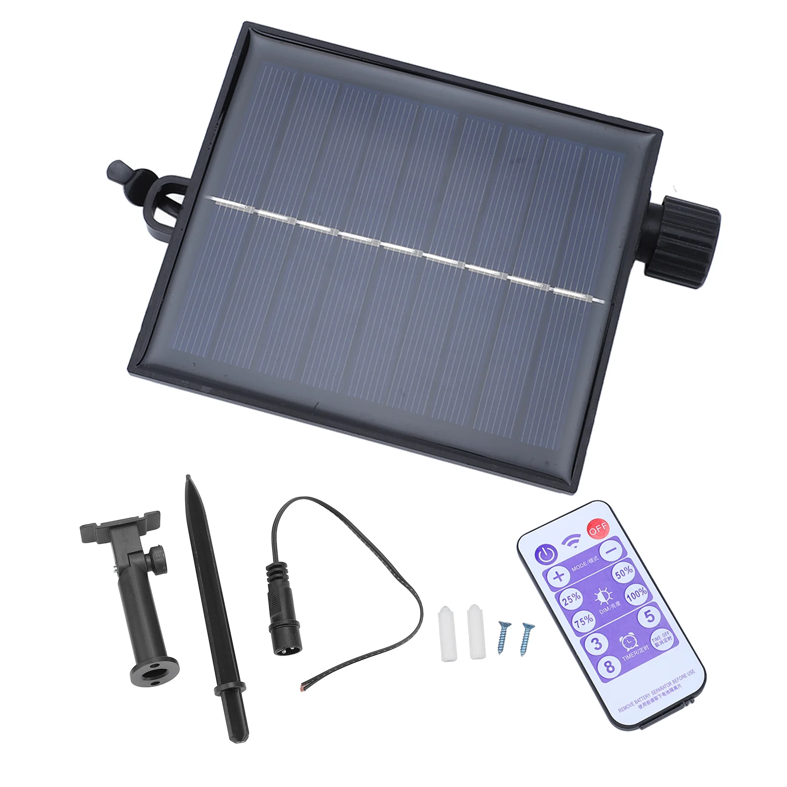 Solar String Light Control Box Automatische waterdichte verstelbare luminantie Solar Lamp String Printplaat - afbeelding 1