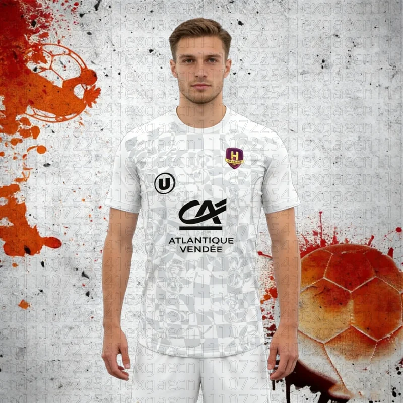 Camiseta de Balonmano HBC Nantes 2026 para Hombre, Ropa Deportiva Juvenil para Niños, Uniforme de Balonmano de Entrenamiento Extra Grande, Jersey Transpirable, Camisetas Familiares para Niños