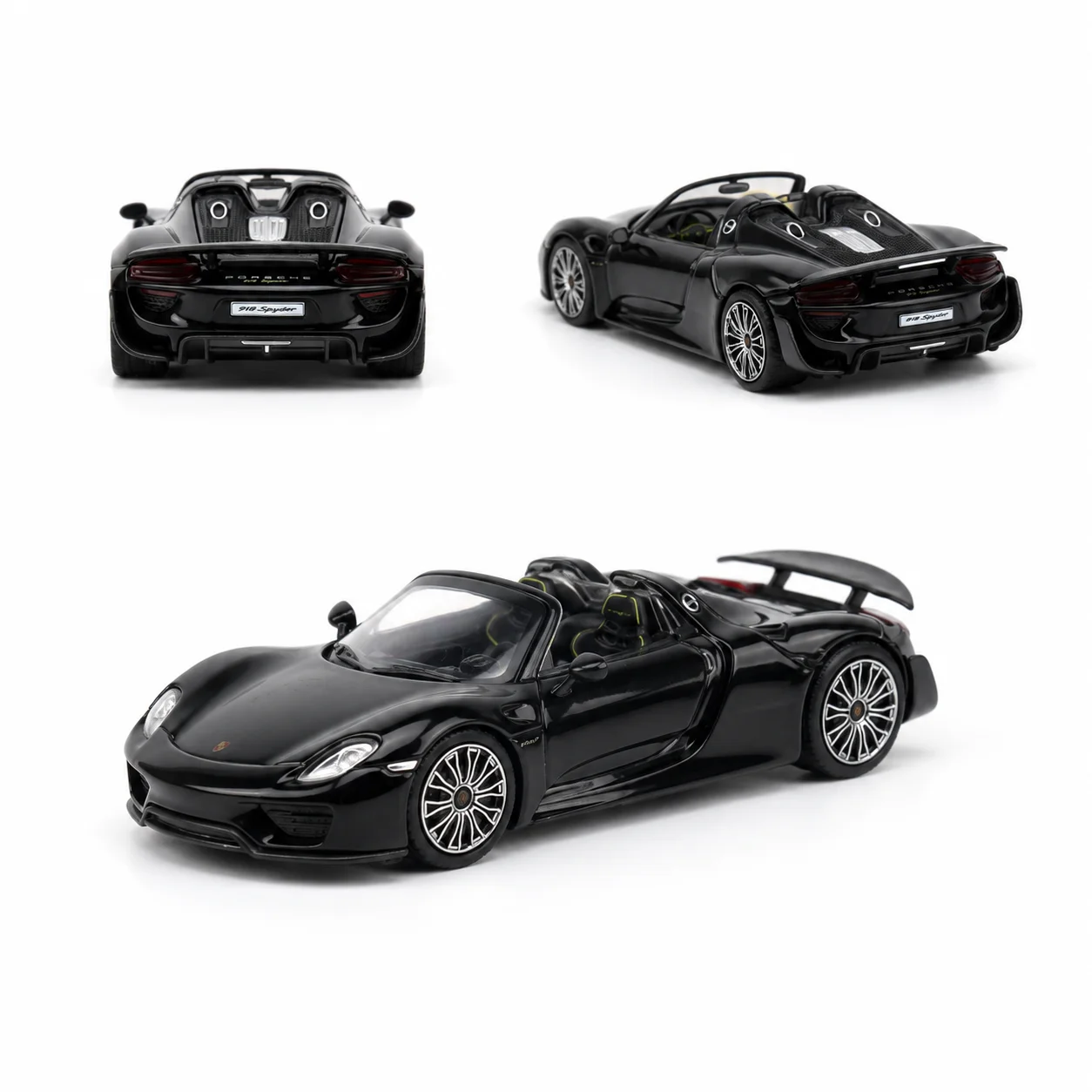 Trends Hobby 1/64 Porsche 918 Spyder Super Vehicle Miniature Model Alloy Toy Car Free Wheels Diecast Metal Collection Gift image 6