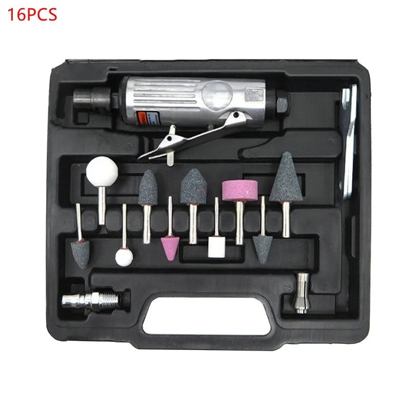 Pneumatic Polishing Machine 1/4 Inch Professional Air Die Grinder Grinding Kit Polishing Engraving Tool Pneumatic Tool