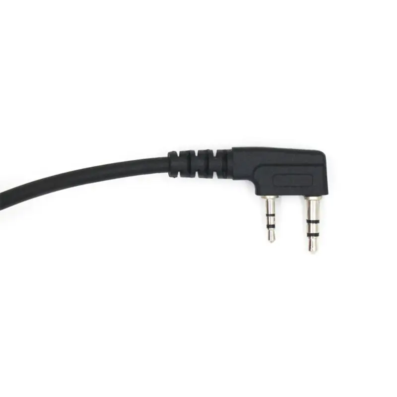 لكابل UV5R لـ TK-240 Linton Hand Mic Cable أسود سهل التشغيل