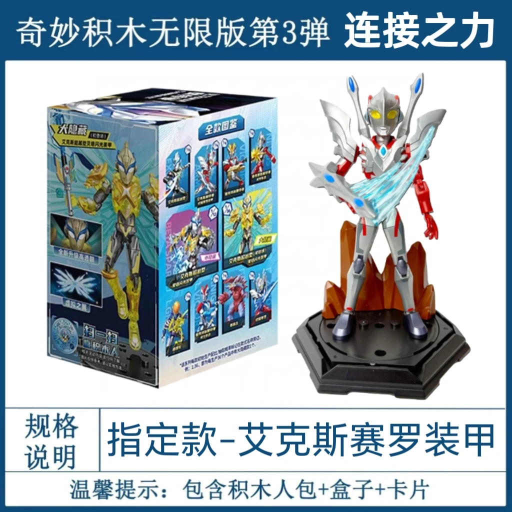 Keeppley Ultraman Zero 03 Acti - Model Kit Zero Megaman recensione e prezzo