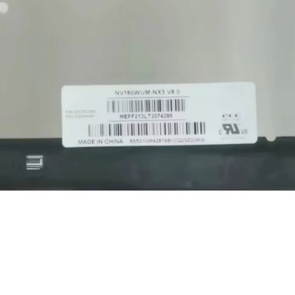 NV160WUM-NX3 Replacement Display Panel Matrix 16.0 inch 1920×1080 40pins Laptop LCD screen