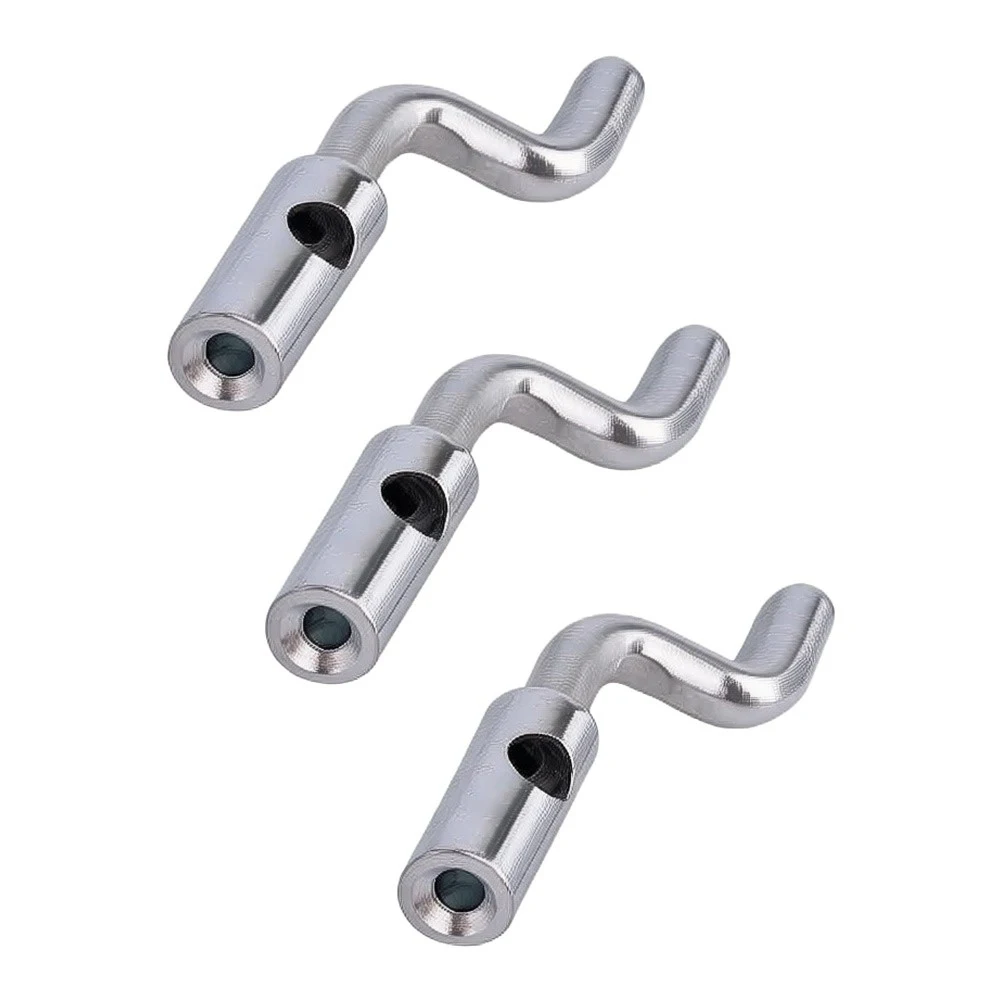 Zinc Plated Iron Z Bend Throttle Cable Ends 3 Pack for Throttle and Brake Cable Repair on Small Engine Machinery