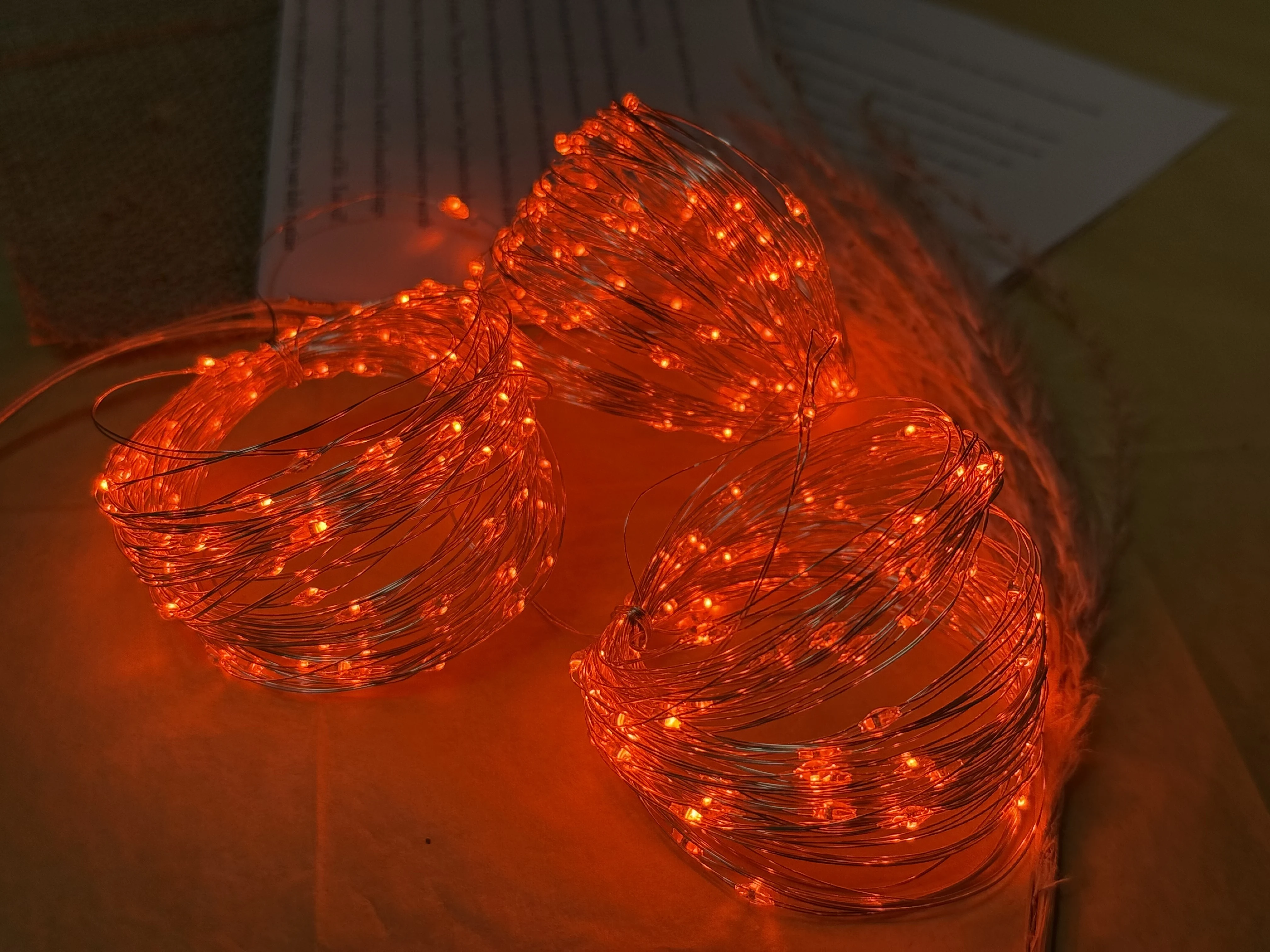 

LED small light cake bouquet decoration atmosphere copper wire color light battery box light string