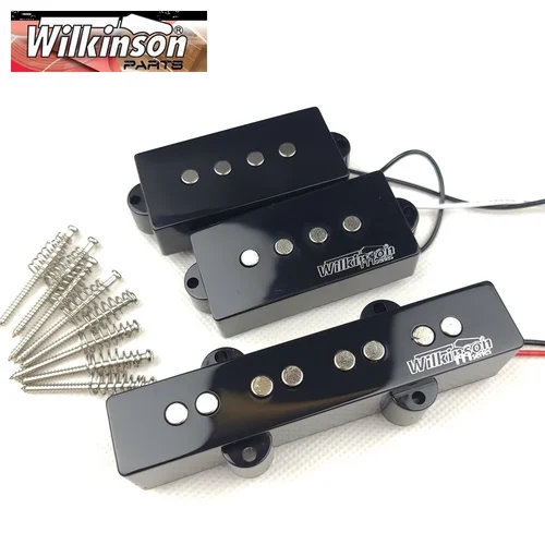 Wilkinson 4 cuerdas PB bajo eléctrico pastilla de guitarra cuatro cuerdas P bajo pastillas Humbucker WOPB + WOJB