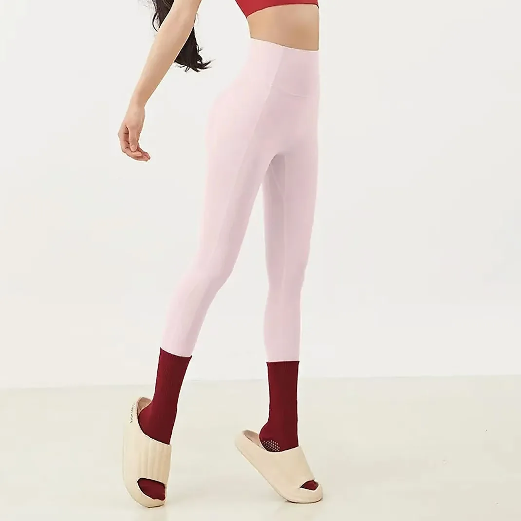 Women's Workout Leggings with Pockets, High Waist Yoga Pants for Running & Cycling, Tummy Control Fitness Tights