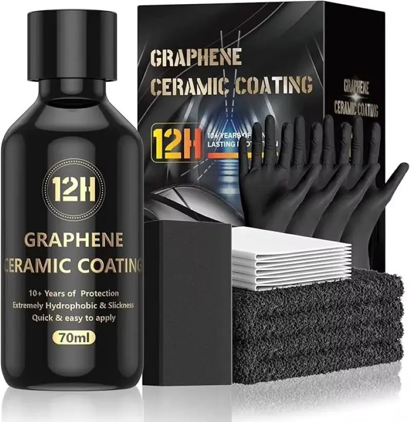 

12H Graphene Coating with Self Healing and UV Track Technology 10-Year Long Car Paint Protection Car Care Product