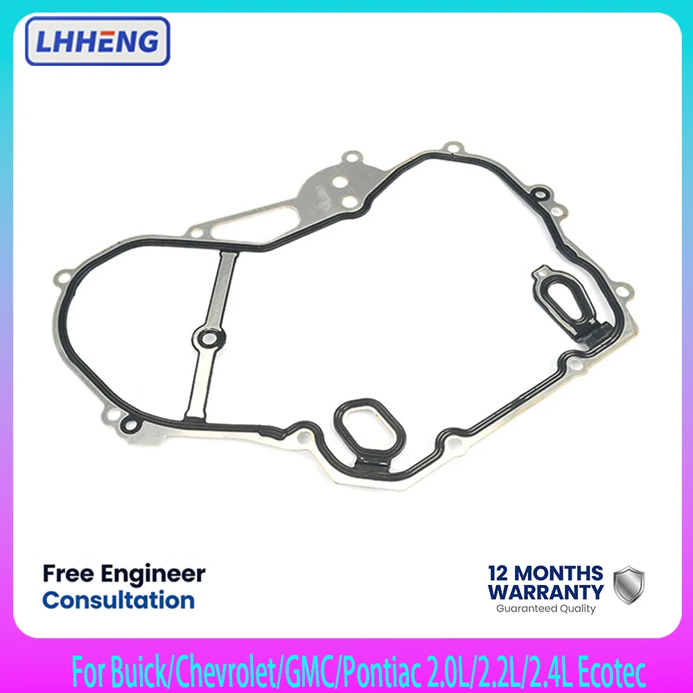 Timing Cover Gasket 24435052 For Buick Chevrolet GMC Pontiac LaCrosse Regal Verano 2.0L 2.2L 2.4L 2002-2017 TCS46079 JV5068