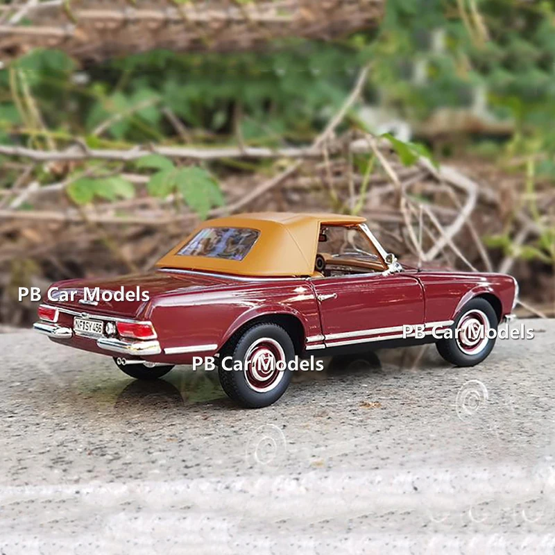 1: 18 NOREV 1963 230SL Convertible Classic Car Simulation Alloy Car Model Collection