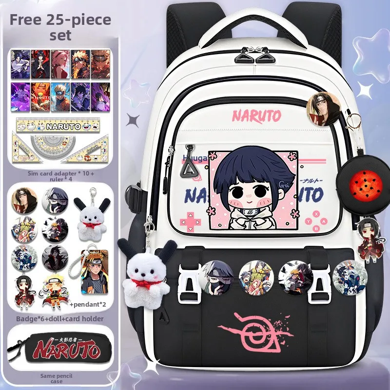 

Anime large capacity spine protection lightweight backpack for grades three to six elementary students Uchiha