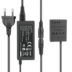 CP-W126 NP W126S NP-W126 Dummy Battery AC Power Supply Adapter For Fujifilm X100V X100F X-H1 X-Pro3 2 X-T3 T2 T30 S10 T200 T100