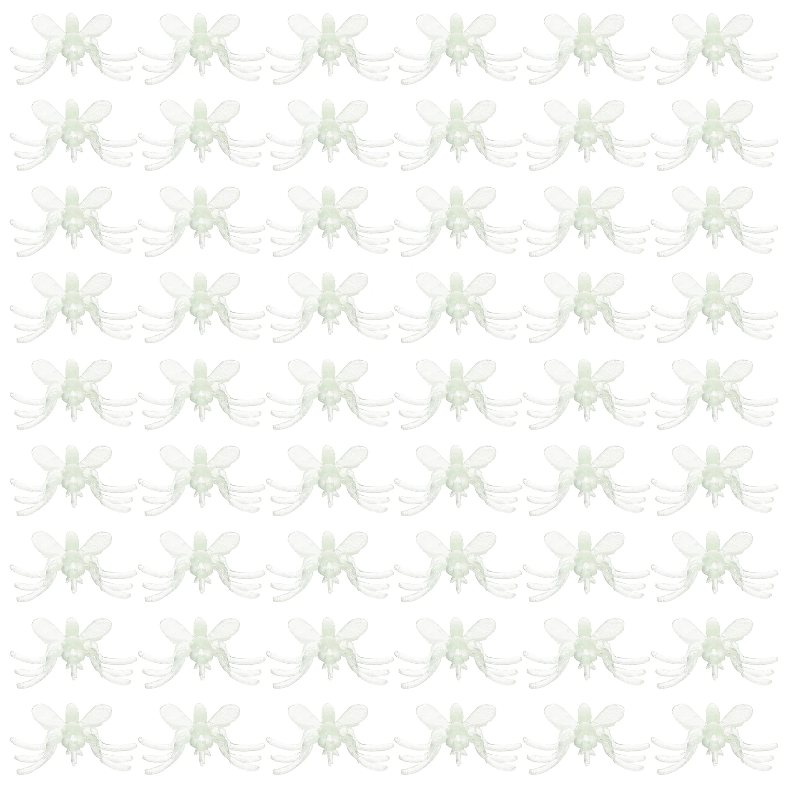 200 قطعة زينة البعوض للهالوين شخصيات البعوض المصغرة البلاستيكية الواقعية مستلزمات المزحة المخيفة في الأماكن المغلقة والخارجية #2