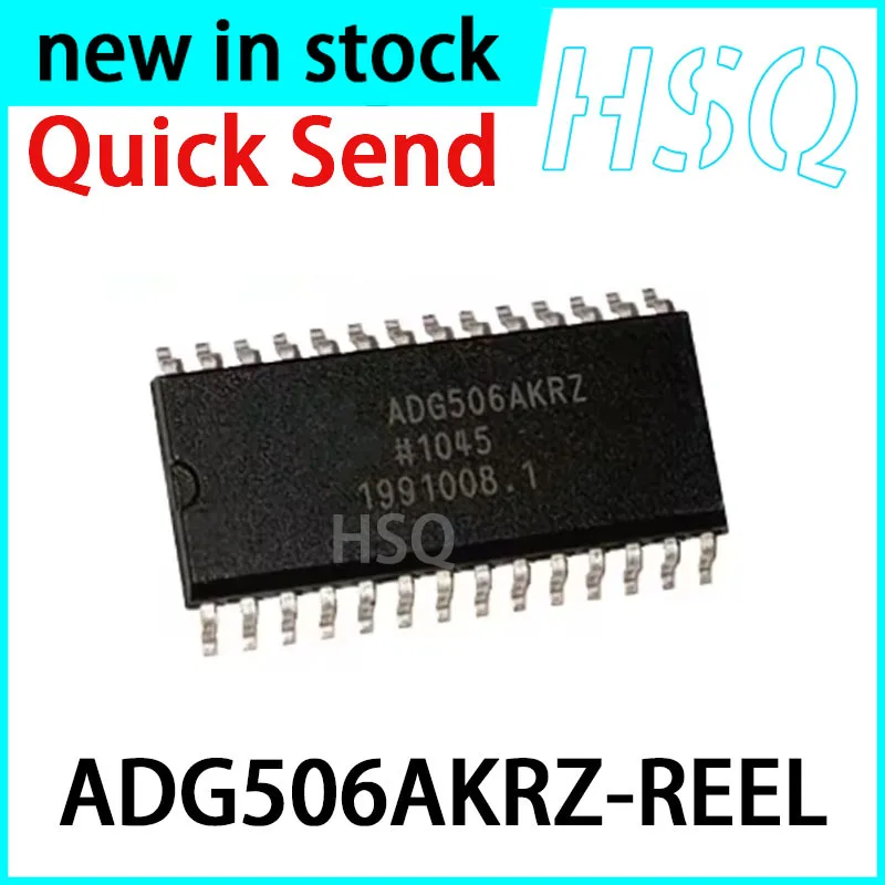 1PCS New ADG506AKRZ-REEL Package SOIC-28 Codec/multiplexer Chip