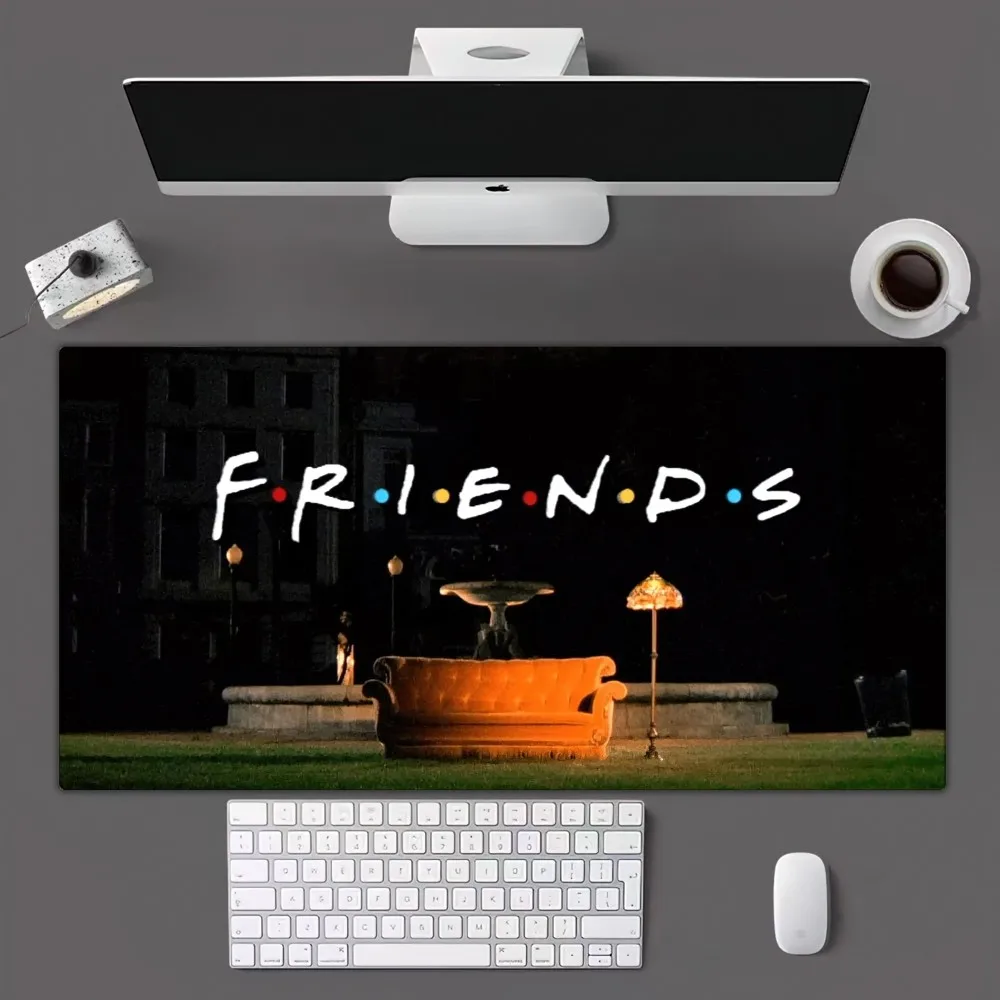 Friends TV Show Mousepad Mousepad Gamer Mouse Pad Size For Office Long Table Mat