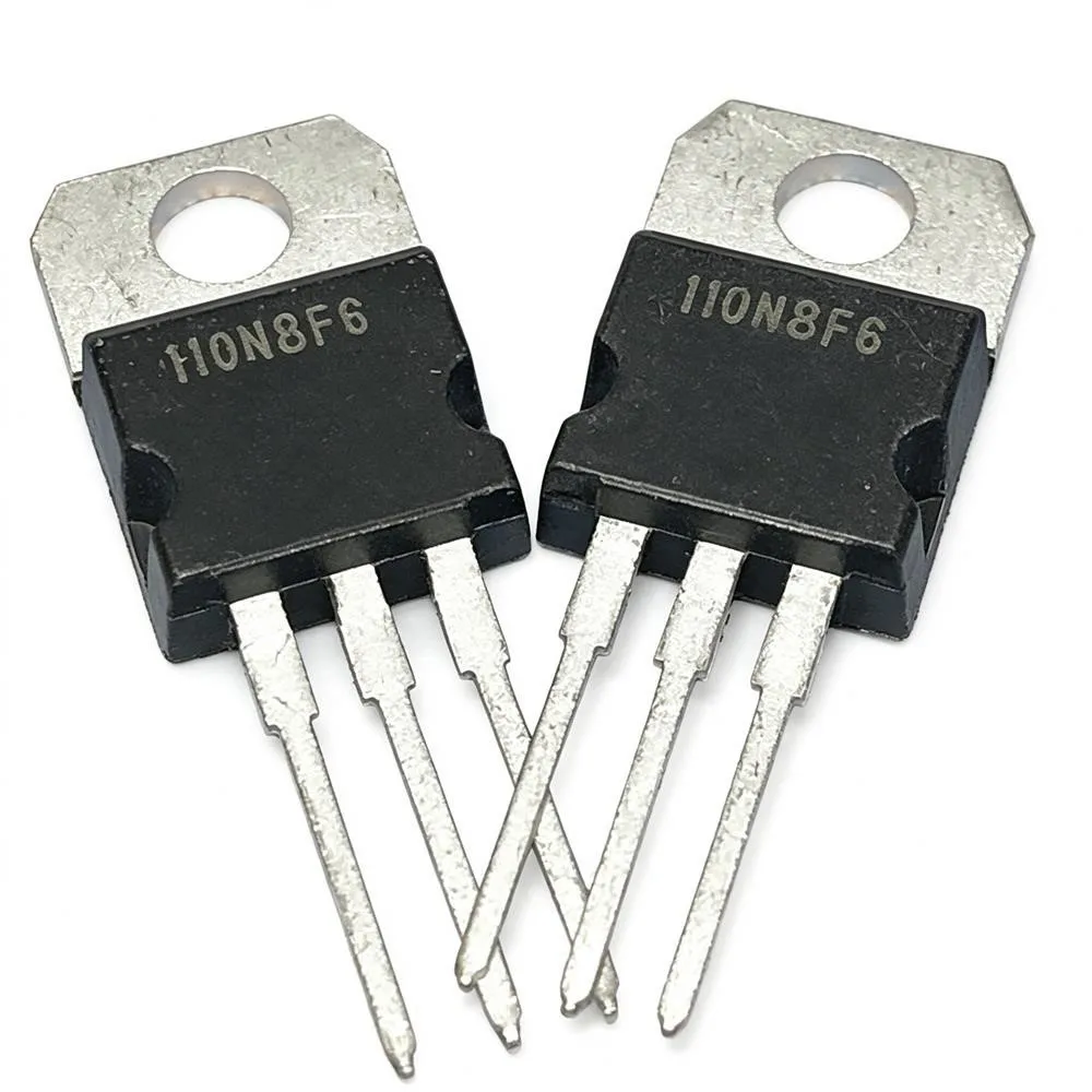 5PCS K3435B 2SK3435B 110N8F6 STP110N8F6 BUK555-60A FQP11N50CF TK13E25D K13E25D STP5N80K5 5N80K5 TO-220