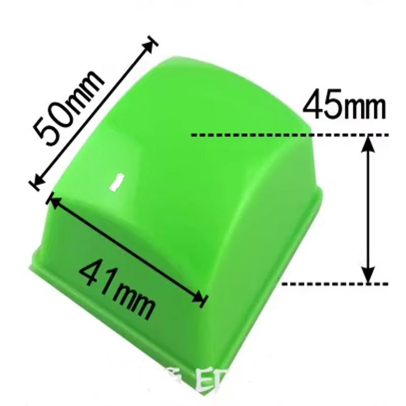 

50x41mm Size Pad Printing Silicone Rubber Pad Head 45mm Height For Logo Printing
