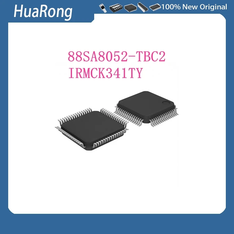 2Pcs/Lot  88SA8052-TBC2 88SA8052 IRMCK341TY IRMCK341  QFP64