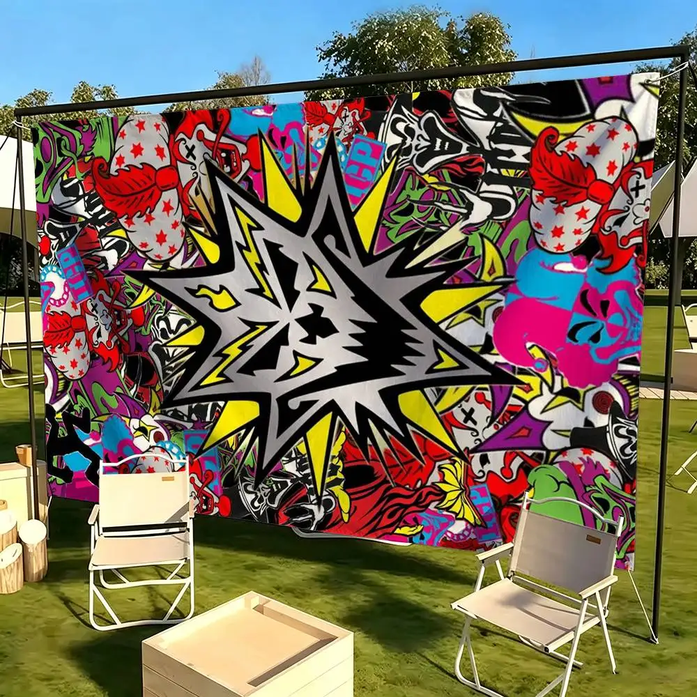 Hip Hop I-Insane Clown Posse ICP  Flag Suitable For Party Club Outdoor Interior Wall Decoration Banner Fans Gift