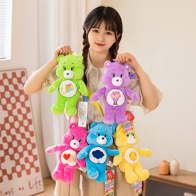 Care Bears Plush Toys Teddy Bear Stuffed Doll Lovely Anime Bear Peluche Kawaii Room Decor Birthday Gift For Kids Xmas Present