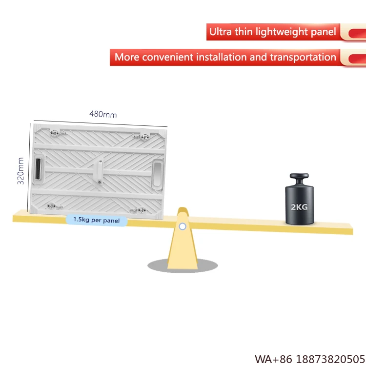 LED HD Outdoor Wasserdicht Display 960*960mm Video Panel Vorne Hinten Service P5 P6 P8 P10 Outdoor display Billboard