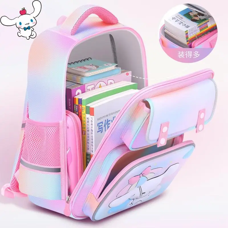 

Children Lighten The Burden Festival Gift Hot Selling Item Sanrios Cinnamoroll Backpack Spinal Protection Waterproof Schoolbag