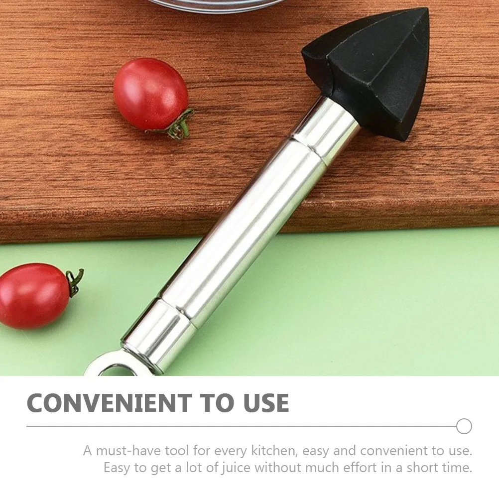 Escariador de limón multifunción, exprimidor Manual de cítricos, exprimidor de naranjas compacto de acero inoxidable para el hogar, práctico ayudante de cocina, 2 uds.