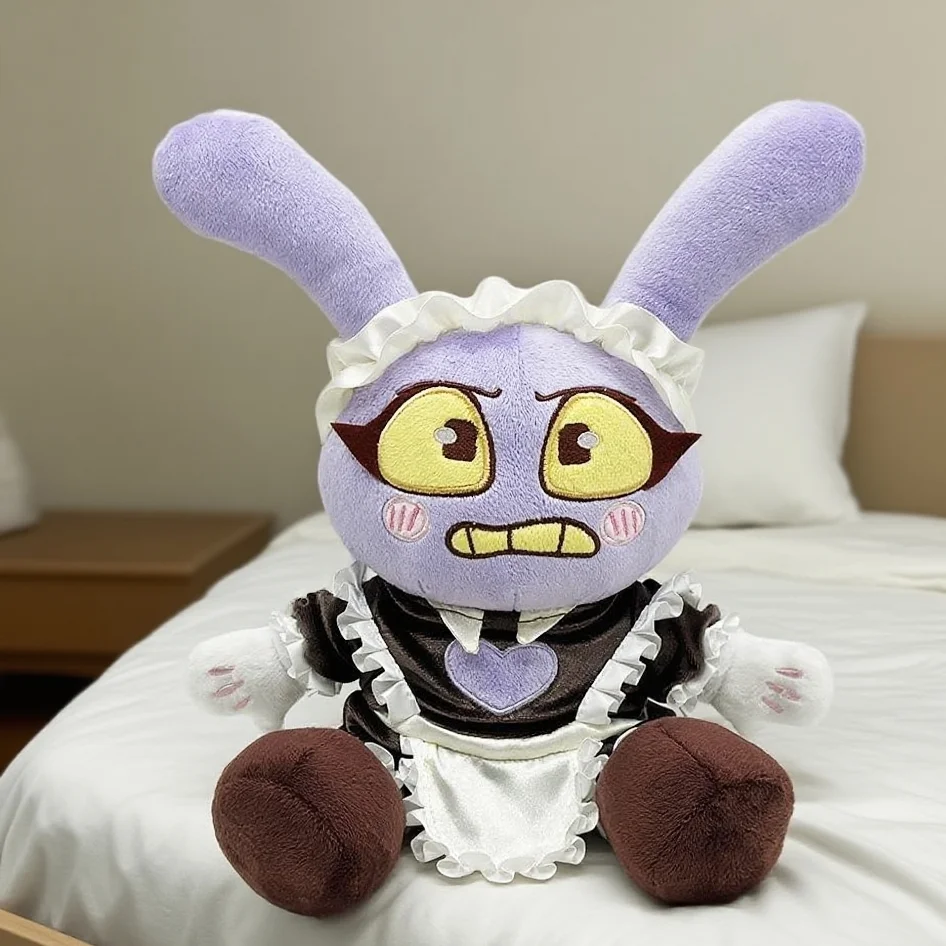 

New Maid Jax Plush Dolls Cotton Rabbit Doll Soft Doll Cute Room Decoration Toys Kids Birthday Gifts 25cm