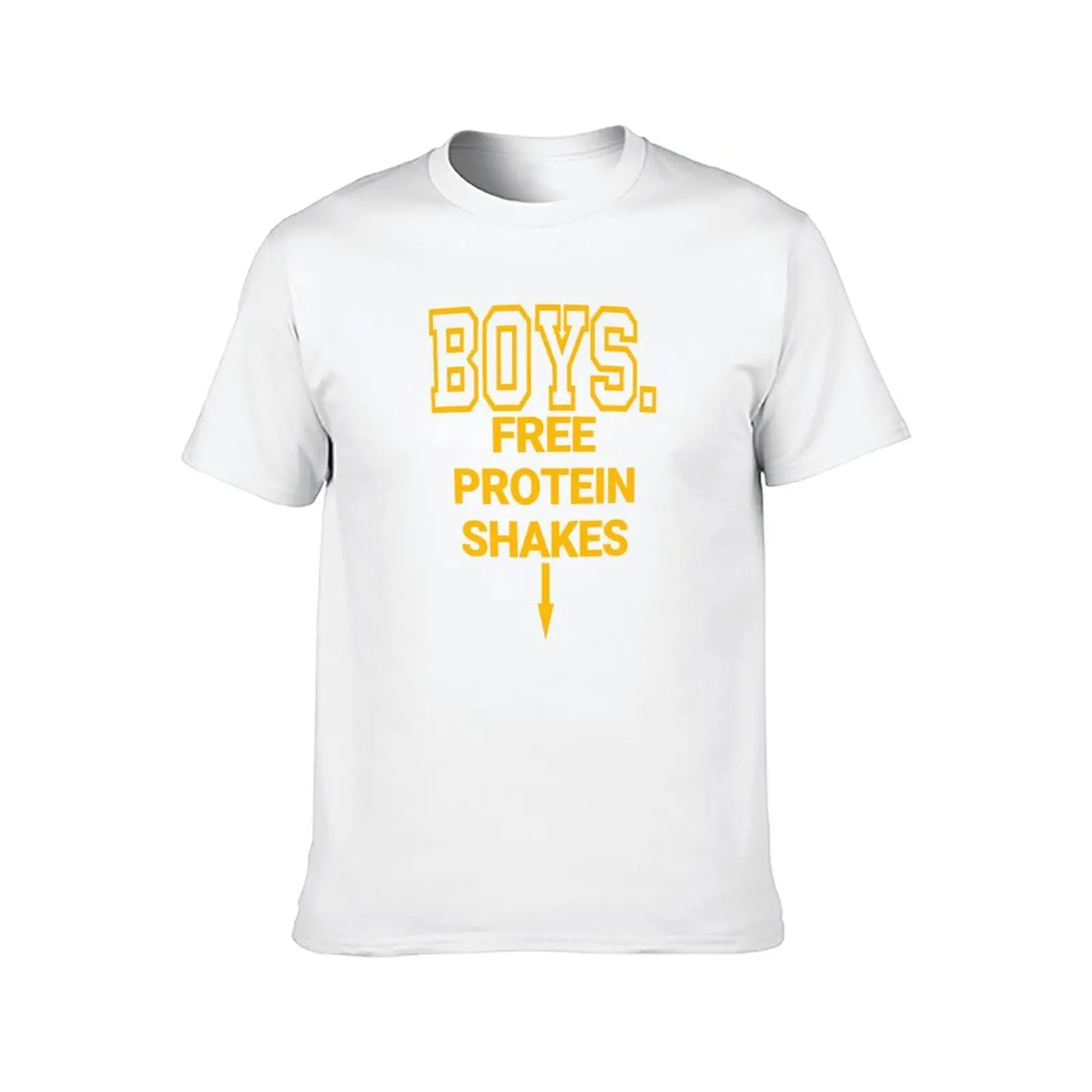 Boy Free Protein Shakes T-Shirt t shirt man designer t shirt man plain T-Shirt