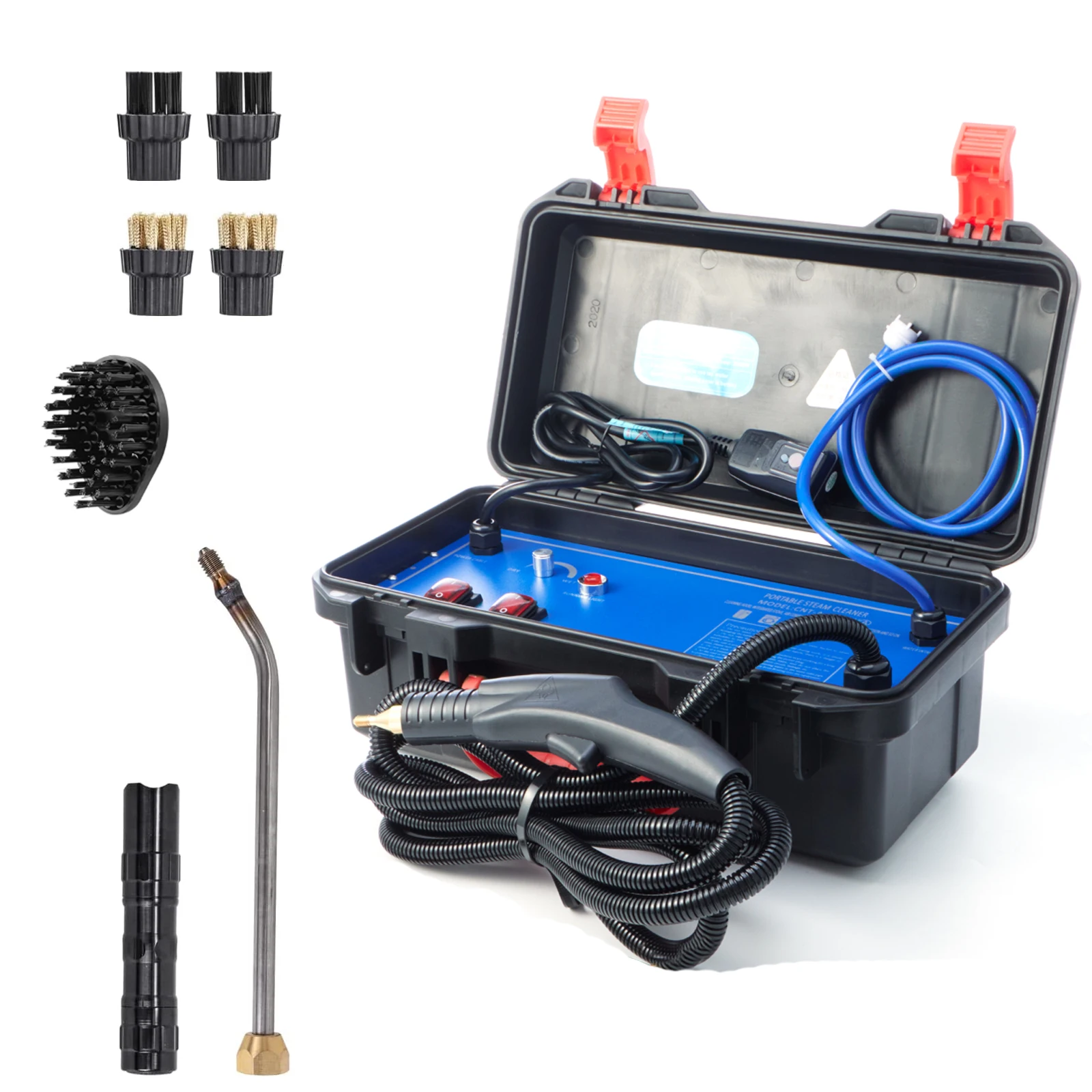 3000W hogedruk- en temperatuurstoomreiniger Handheld alkalische desinfectie Keuken Airconditioning Kap Autostoomreiniger