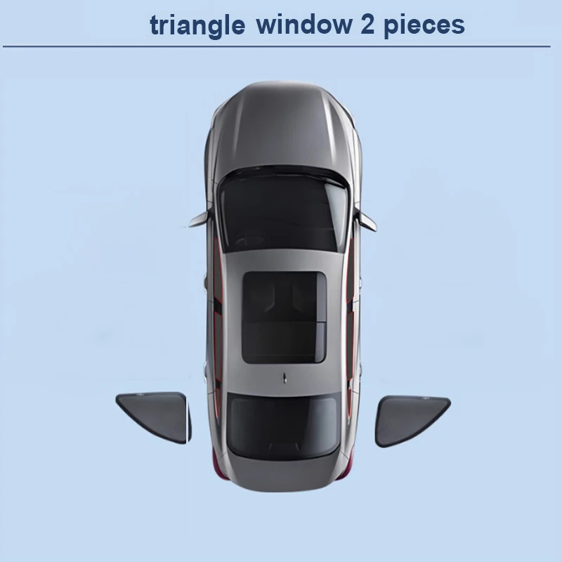 2pcs Small window