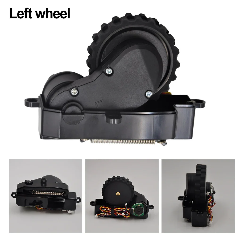 1pc Left Wheel Assembly For Cecotec Vacuum Cleaner Fits For Conga 3090 3091 Robot Vacuum Cleaner Parts Wheels Include Motor