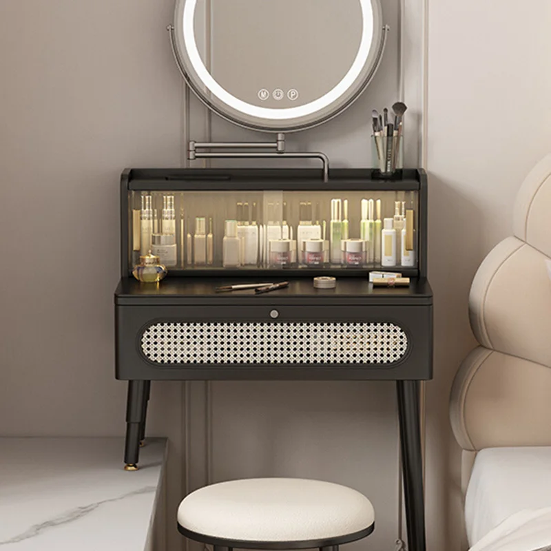 تخزين صغير منضدة الزينة تخزين خزانة غرفة النوم طويل القامة طاولة الغرور خزائن غرفة المعيشة الخشب Comoda Para Quarto أثاث المنزل #5