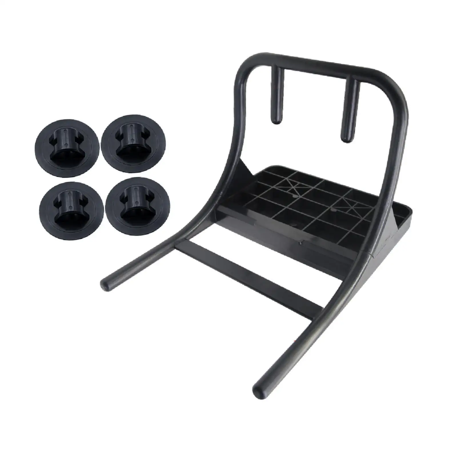 

Sturdy Outboard Motor Stand Nylon Bracket Marine Mounting Kit for Inflatable Fishing Kayak PVC Boat Accessories
