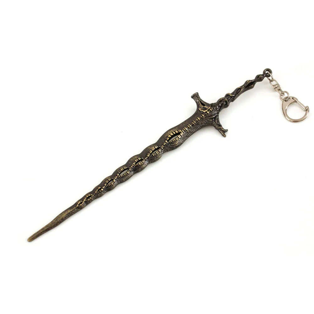 神の剣のキーホルダー,22cm,日本の周辺ゲーム,武士の装飾品,手作りのおもちゃ