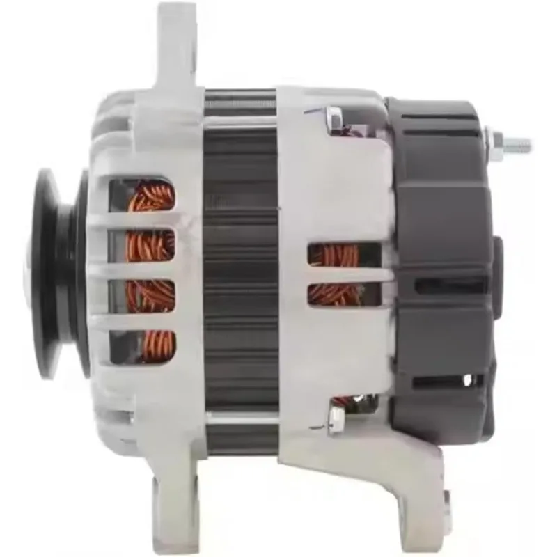 Alternator 12V 80A 6678560 A002655302 Compatible with Kubota Engine D1005 D1005-E2B For Bobcat Skid Steer Loader S70 553F 463