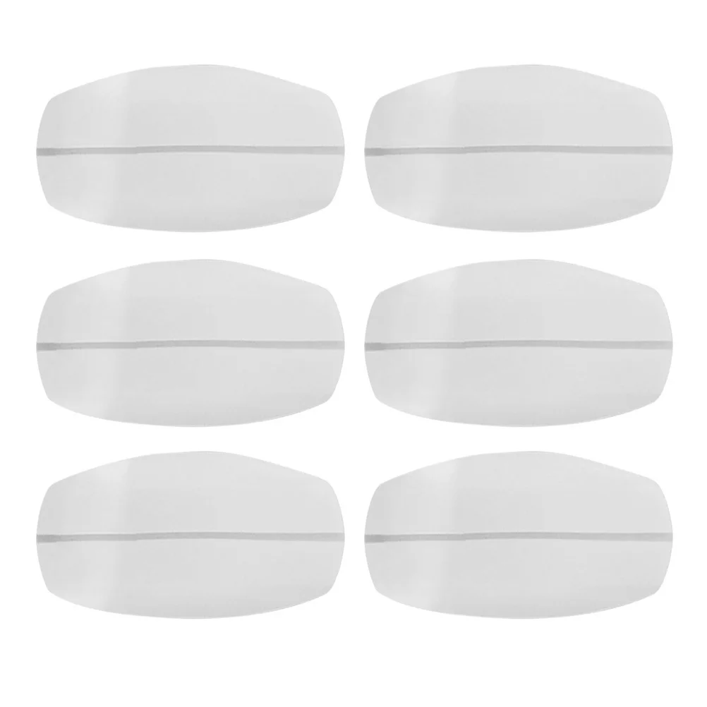 6 قطعة منصات الكتف المضادة للانزلاق سيليكون وسادة غير مرئية للنساء بسط الصدرية محسن ارتداء اليومي اللياقة البدنية تشكيل #4