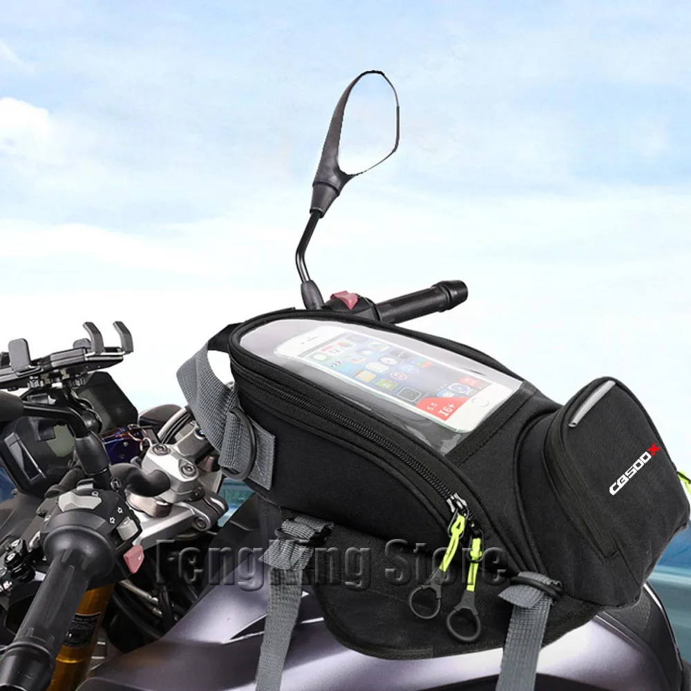 For HONDA CB500X CB 500X CB500 X Motorcycle Magnetic Bag Riding Bag Navigation Fuel Tank Bag Large Screen