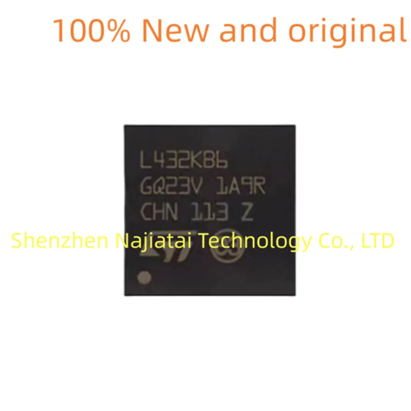 

5 шт./лот, 100% новый оригинальный чип STM32L432KBU6TR STM32L432 32L432 QFN32