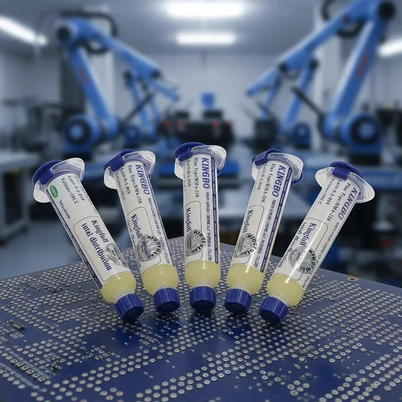 No-Clean RMA-218 Lead-Free Soldering Flux Paste 1Pcs 10cc Solder Paste for Hobbyist Electronic DIY Work