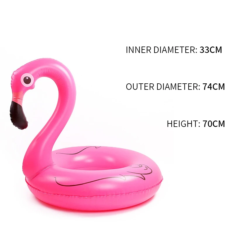 Flamingo Inflatable Swimming Ring for Adult Baby Swimming laps Floating Ring Pool Beach Party Swimming Circle Pool Toy