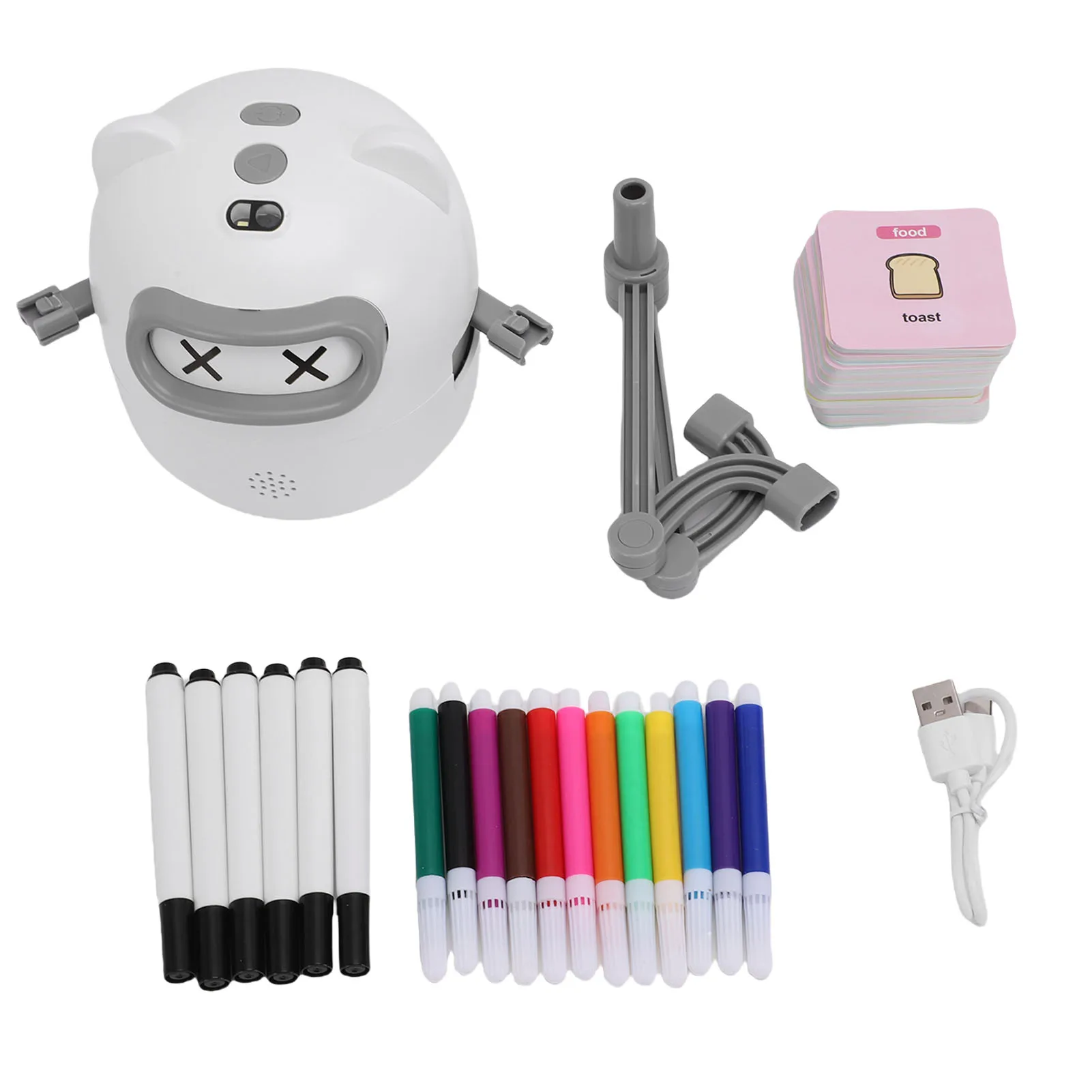 robot-da-disegno-con-riconoscimento-intelligente-della-fotocamera-per-l'educazione-interattiva-e-la-pittura-per-bambini-dai-3-ai-10-anni-robot-da-disegno-prescolare