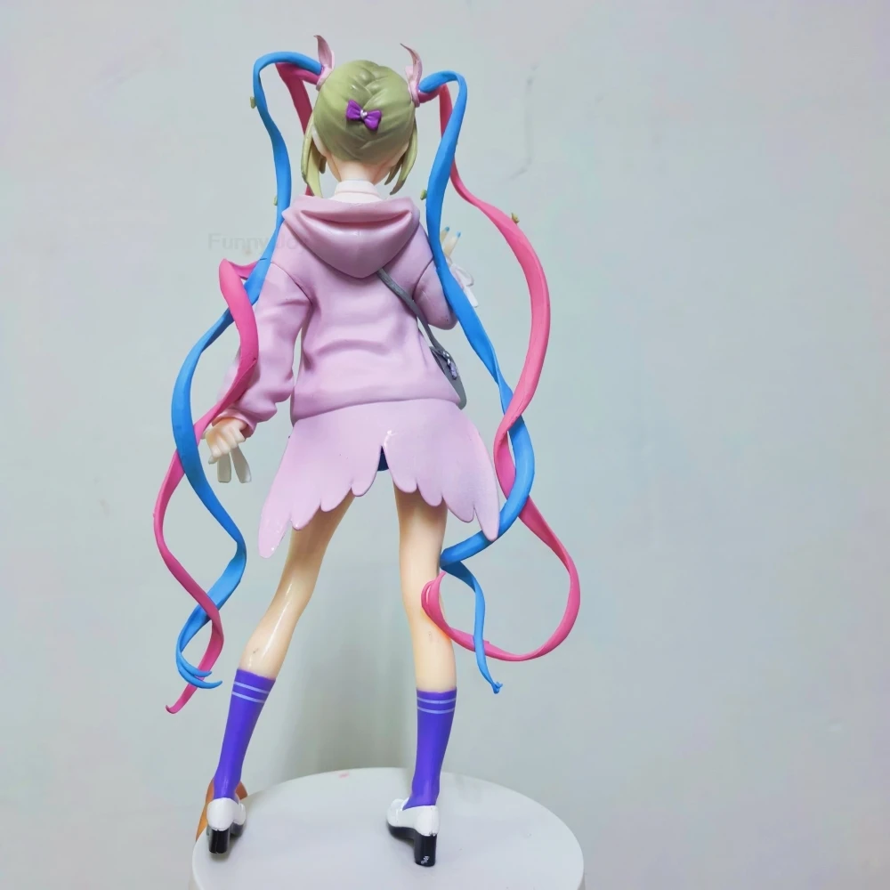 مضحك الفرح جديد المحتاجة فتاة جرعة زائدة الشكل المنبثقة موكب كانجيل عمل أرقام الظاهري Uploader البلاستيكية جمع نموذج الحلي لعبة #2