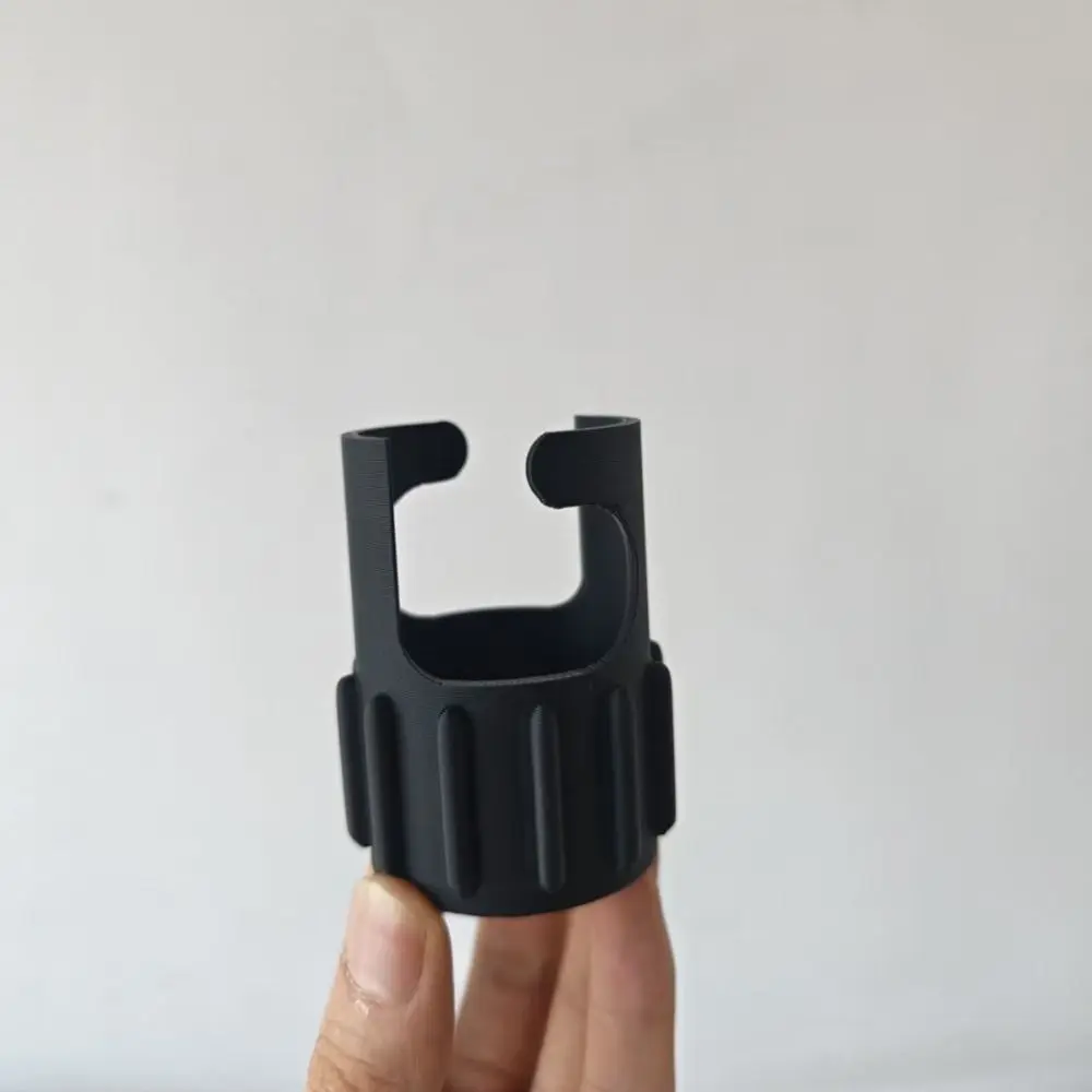 PLA Shower Timer Button Holder Waterproof Simple Water Control Button Holder 3D Printing Shower Push Lock Public Bathroom